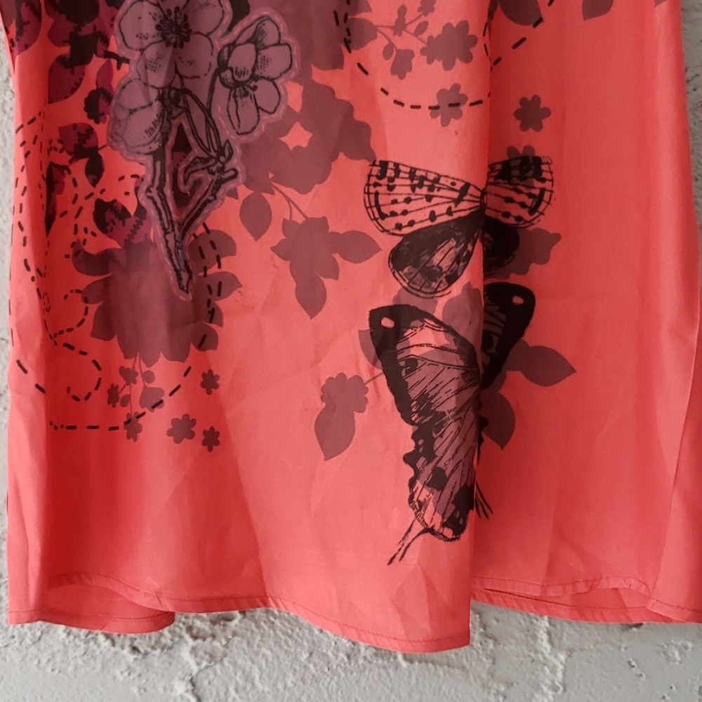 Flowery  American Rag Top - Picture 4 of 5